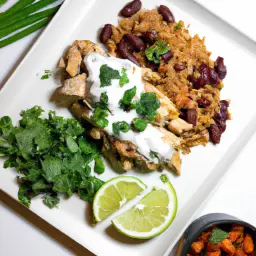 Teaser Image: Meal Prep Chicken Burrito Bowls